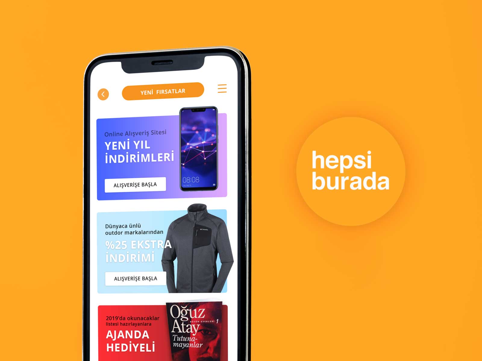اپلیکیشن هپسی بورادا Hepsiburada